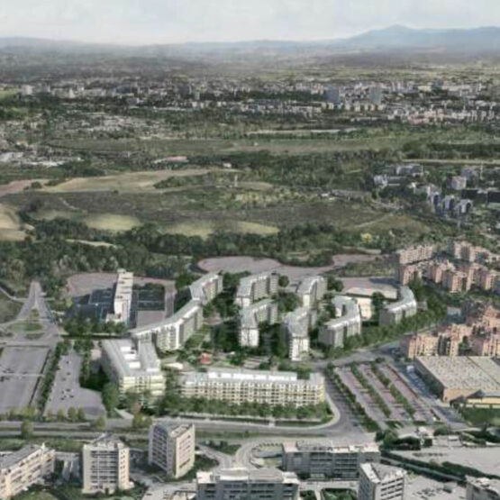 Demolizione di immobile non residenziale e progetto edilizio di lottizzazione con incremento della metratura lorda.